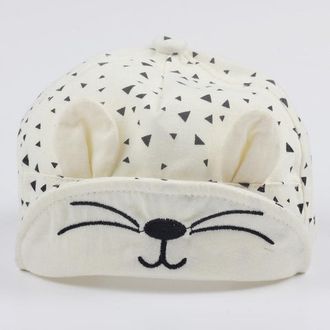 Cute Baby Cartoon Cat Hat Kids Baseball Cap
