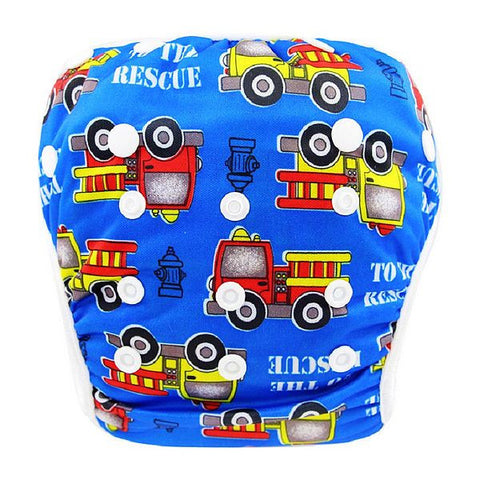 Unisex One Size Adjustable Waterproof Swimming Diapers