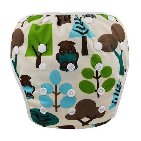 Unisex One Size Adjustable Waterproof Swimming Diapers