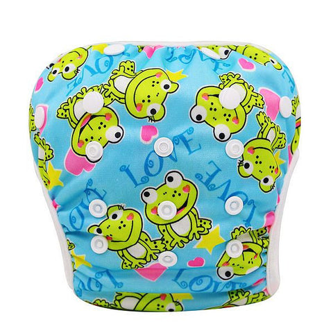 Unisex One Size Adjustable Waterproof Swimming Diapers
