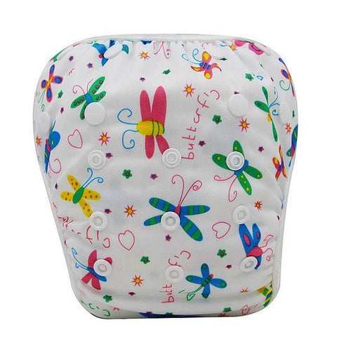Unisex One Size Adjustable Waterproof Swimming Diapers