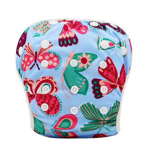 Unisex One Size Adjustable Waterproof Swimming Diapers