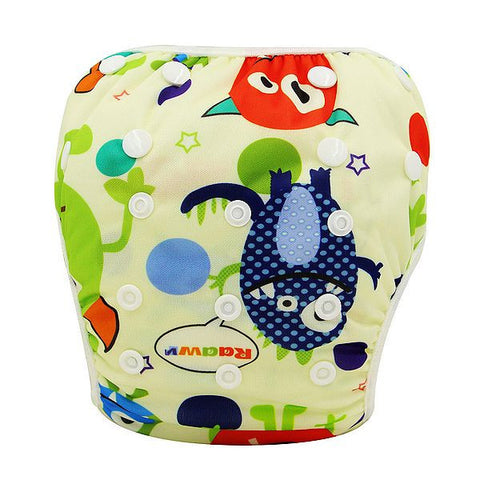 Unisex One Size Adjustable Waterproof Swimming Diapers