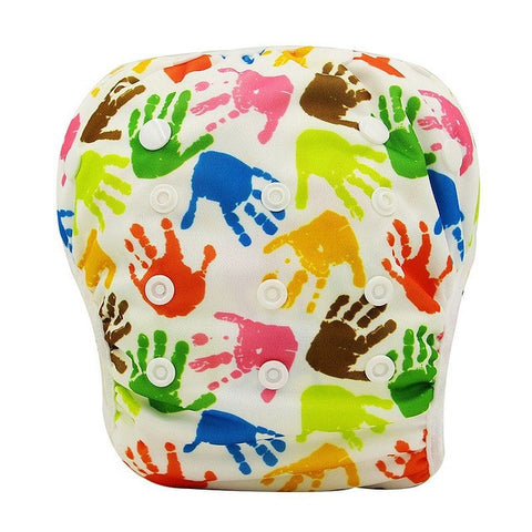 Unisex One Size Adjustable Waterproof Swimming Diapers