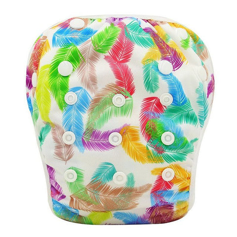 Unisex One Size Adjustable Waterproof Swimming Diapers