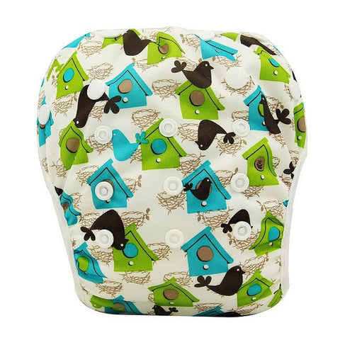 Unisex One Size Adjustable Waterproof Swimming Diapers