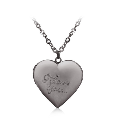I Love You Carved Heart-Secret Love Locket Necklace Offer!