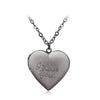 Image of I Love You Carved Heart-Secret Love Locket Necklace Offer!